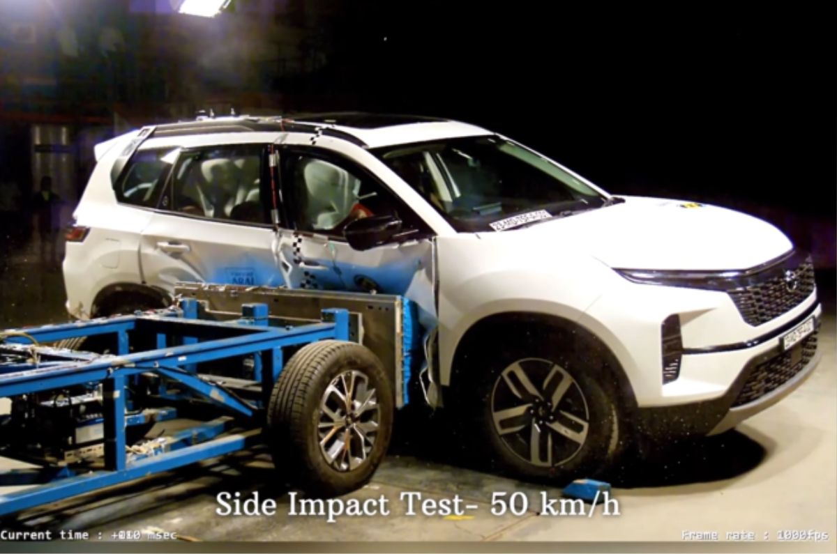 Tata Harrier crash test rating Tata Harrier crash test rating